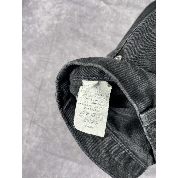 Tommy Jeans Womens 7x30 Black VTG Y2K 90s - Picture 7 of 10